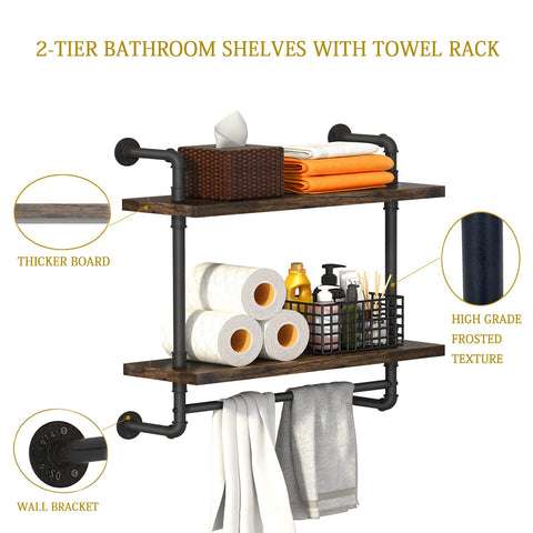 Helsin included fittings simplify assembly and stable mounting.