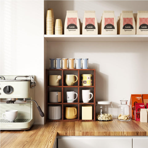 Helsin versatile shelf doubles as display for crystals or small collectibles.