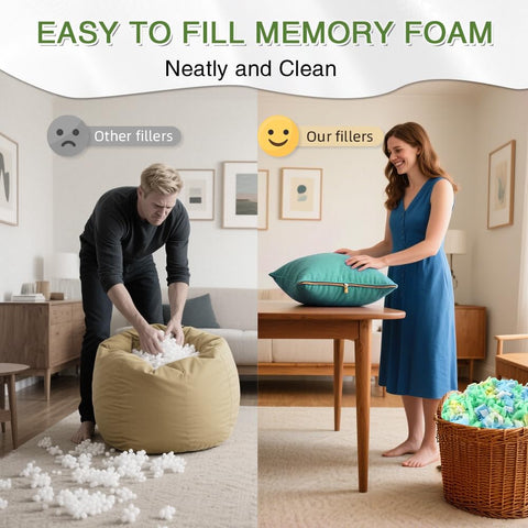 Hem Dgpsy eco-friendly memory foam with OEKO certification.