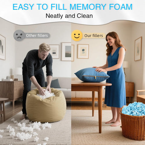 Hem Dgpsy memory foam filling for pillows and cushions