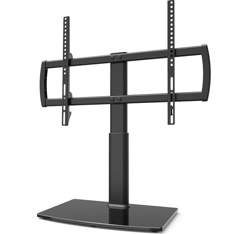 TV mounted on Hemudu HT03B-002 stand in a modern living room.