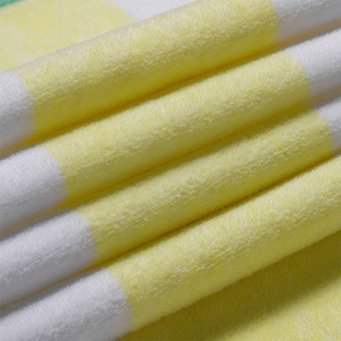 HENBAY no-lint after wash beach towel ensures clean sessions.