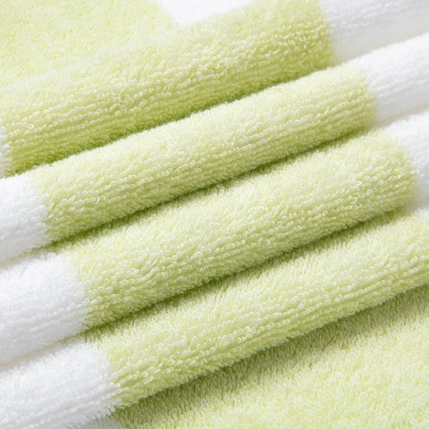 HENBAY no-lint cotton towel showing clean surface after washing.