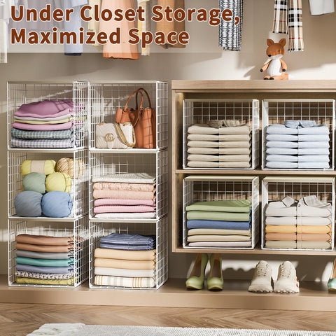 Hencawima top surface for bags hats or decor storage