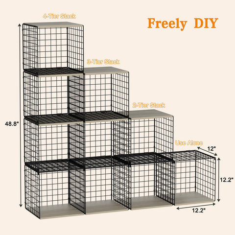 Hencawima clear mesh design lets you see contents at a glance.