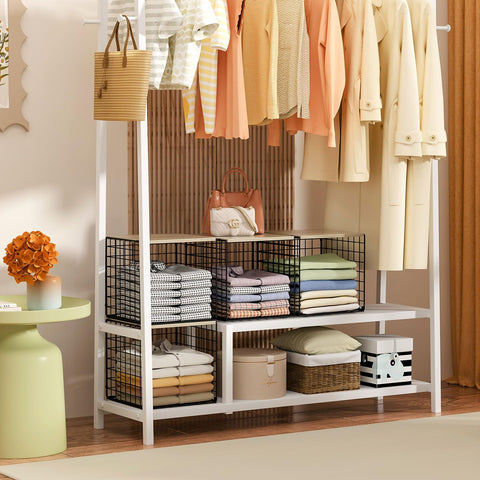 Hencawima foldable storage bin demonstrates versatile use in closets.
