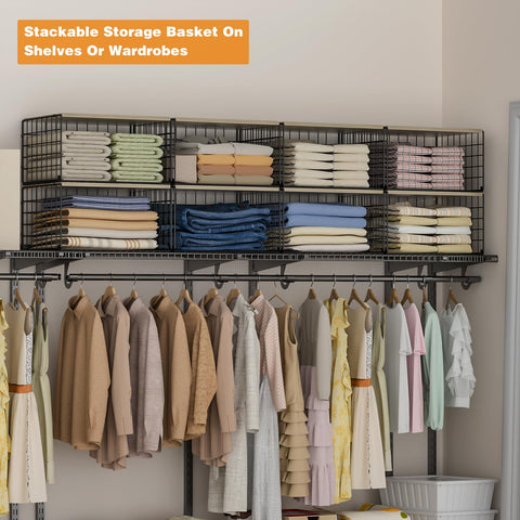 Hencawima low-profile design fits slim wardrobes and shelves.