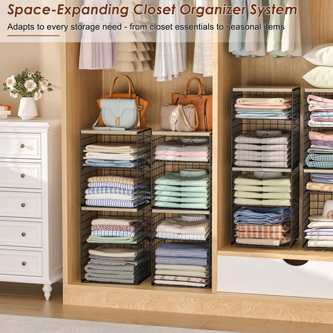 Hencawima space-saving closet solution for organized rooms