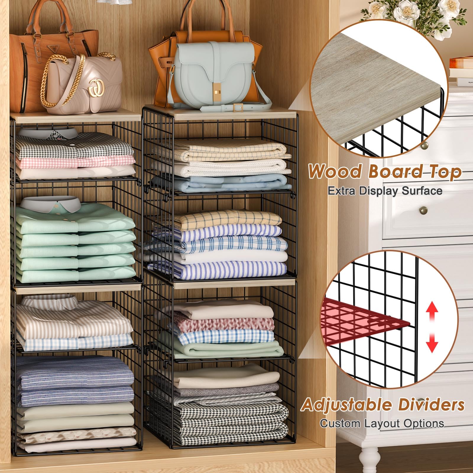 Hencawima compact dimensions fit standard closets for easy integration