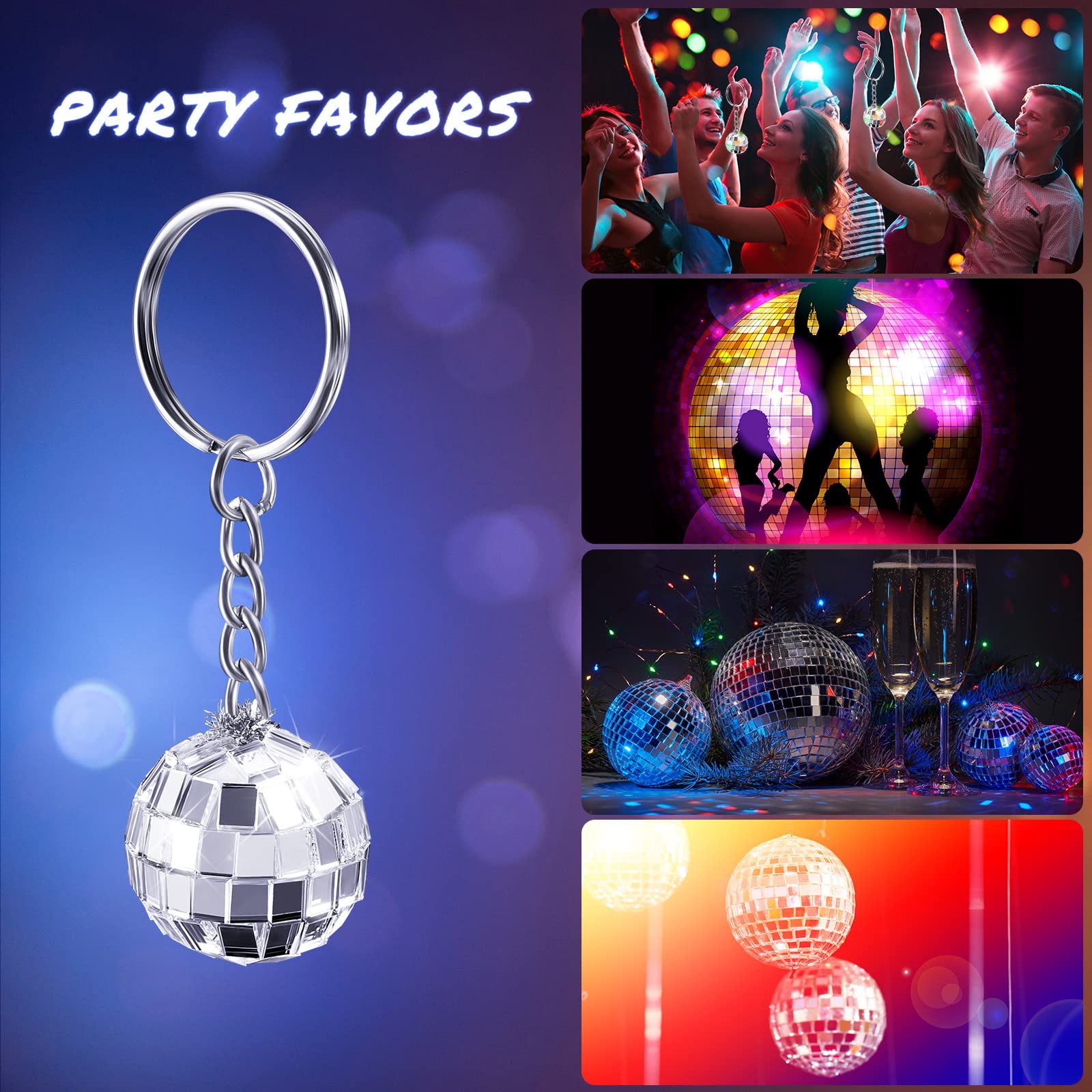 Henoyso classic disco ball ornament, perfect for holiday décor and gifts.