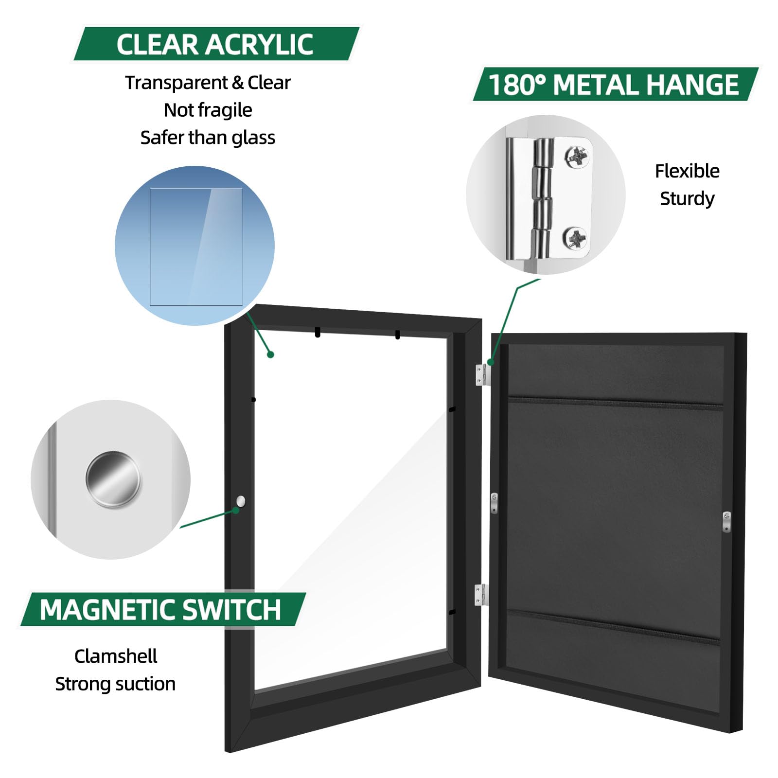 HEPFLANZE wall hanging options with sawtooth hooks and tapes
