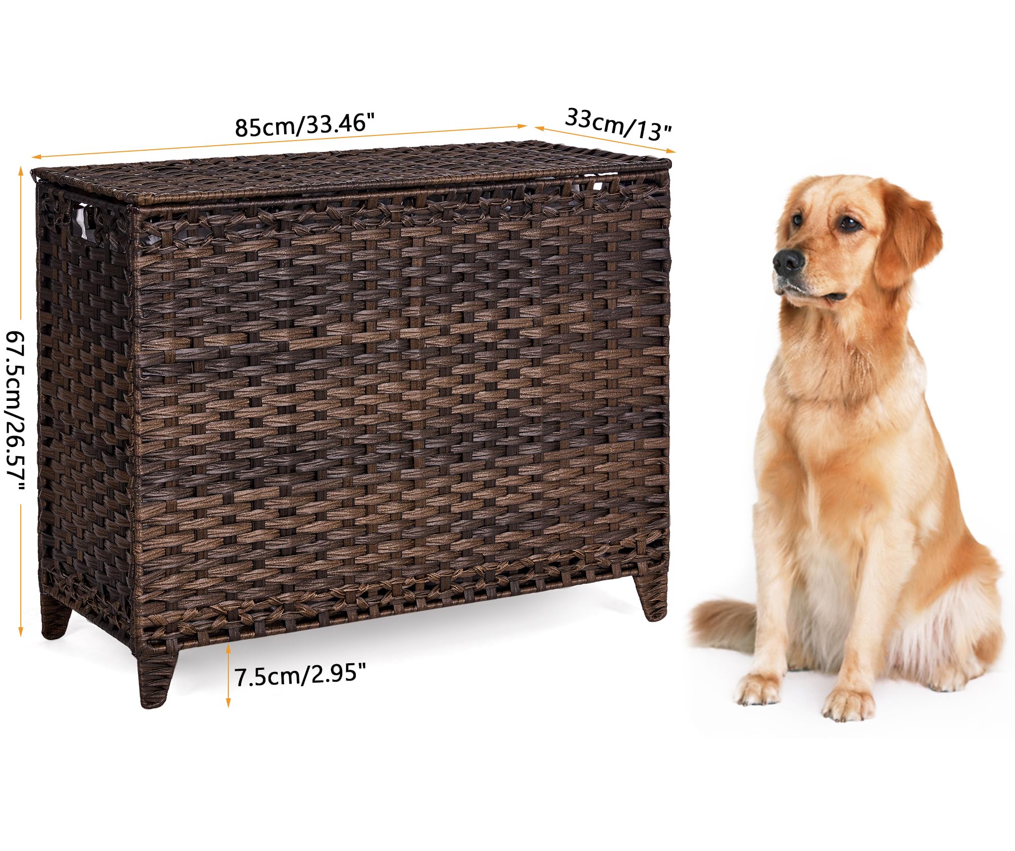 Hermina multi-compartment solution for bedrooms, bathrooms, and laundry rooms