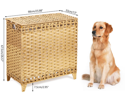 Hermina large 132L capacity fits towels and clothes