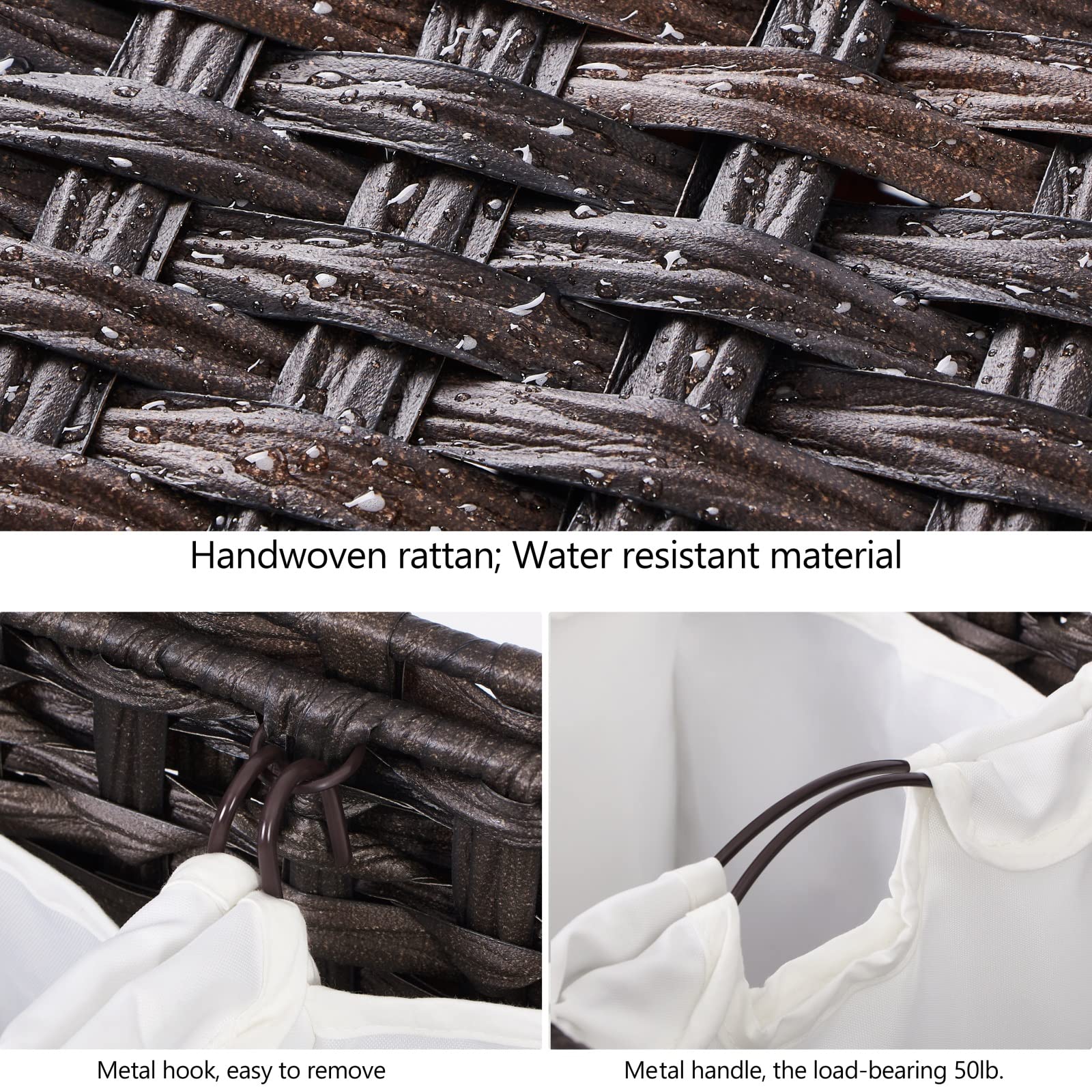 Hermina side handles for easy carrying.
