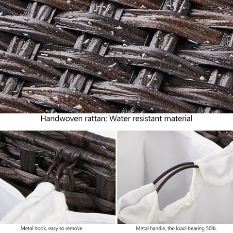 Hermina side handles enable easy carrying between rooms