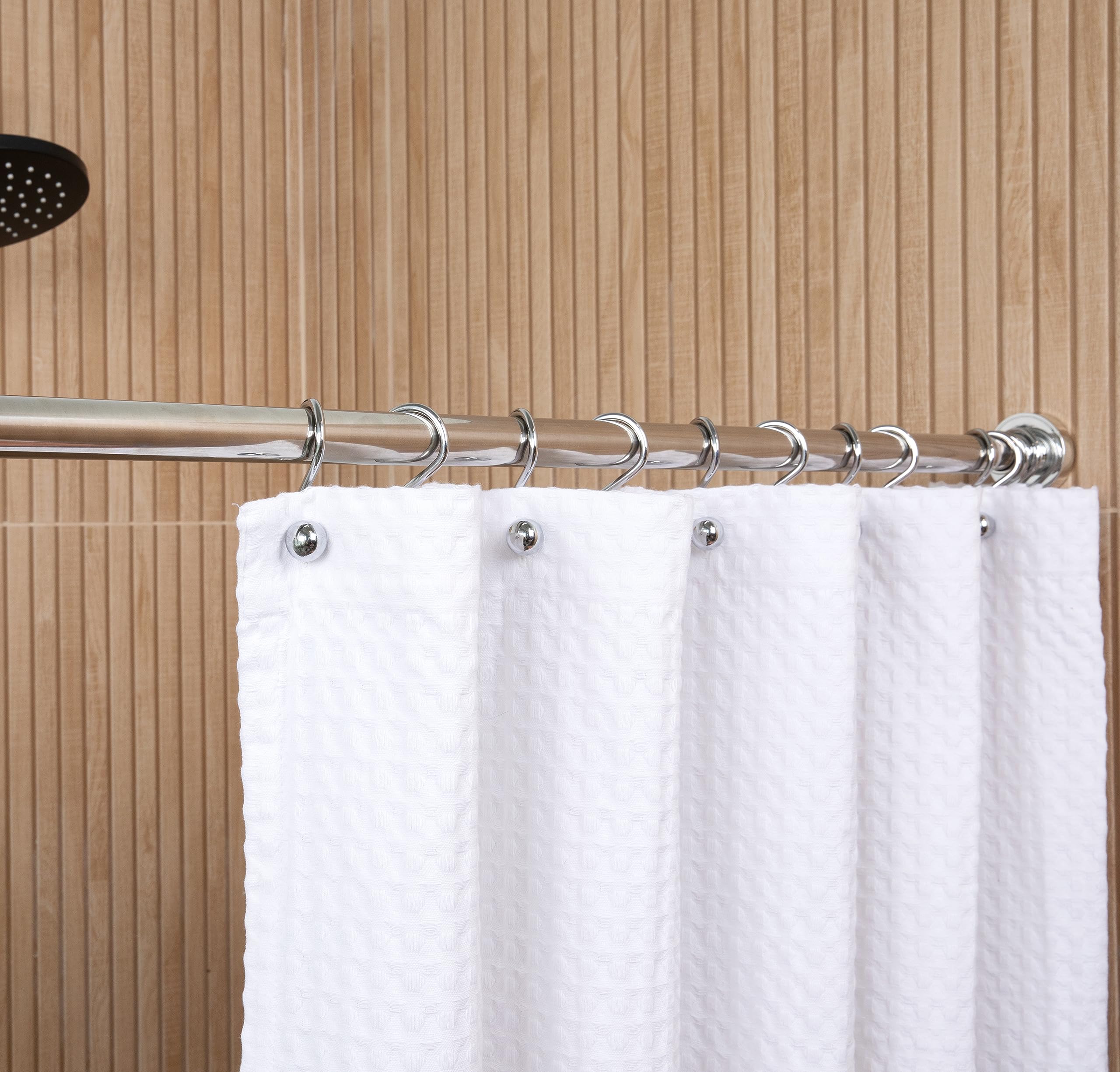 Easy-clean construction shown with damp cloth for maintenance.