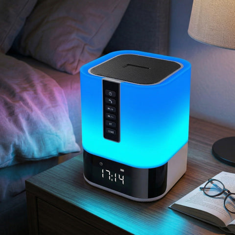 Hetyre big-digit alarm clock with calendar and snooze