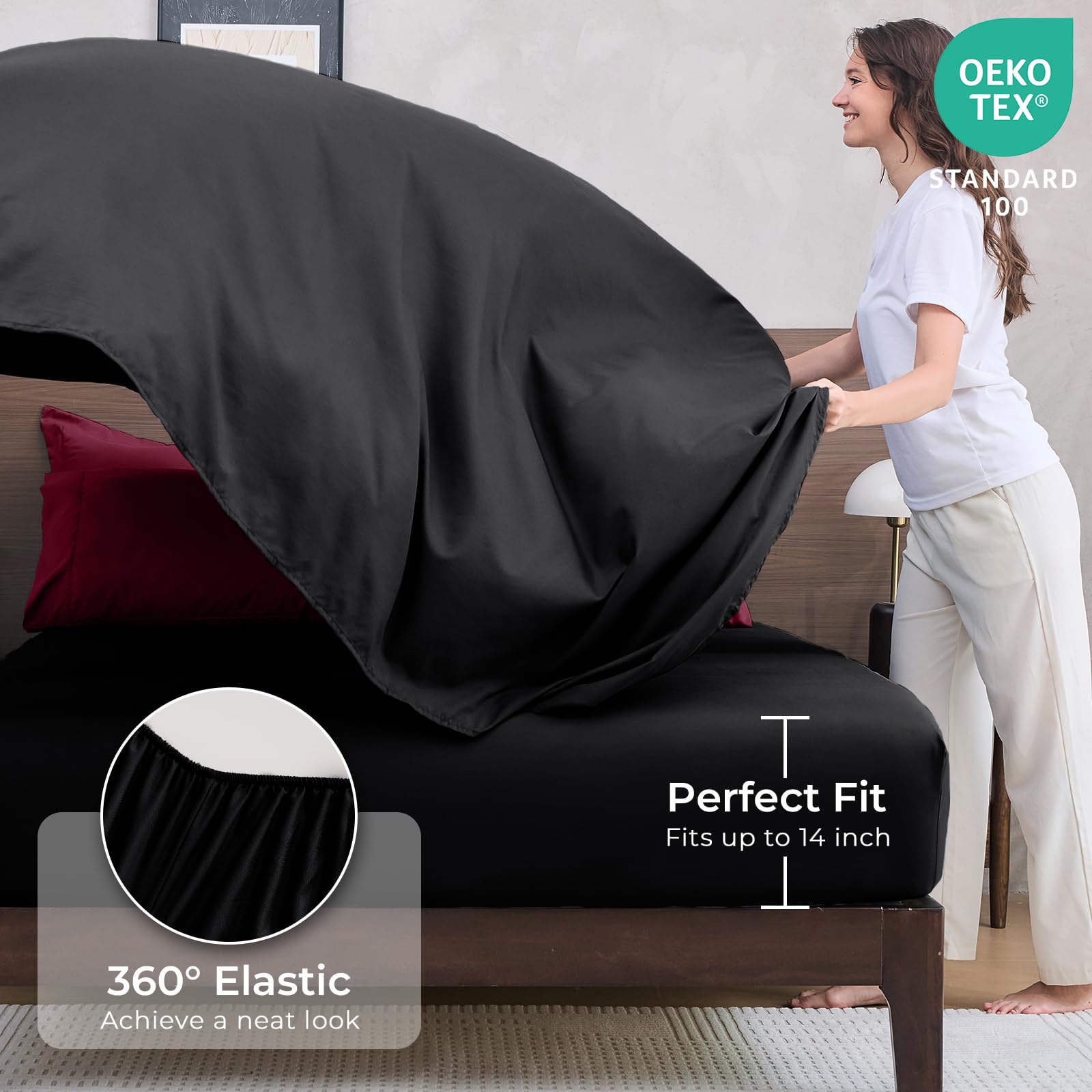 HEVUMYI 88 by 88 inch comforter coverage displayed for generous warmth.