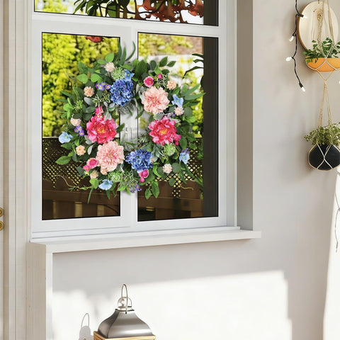 HEY BEKY 24-inch spring wreath as a centerpiece for weddings or parties