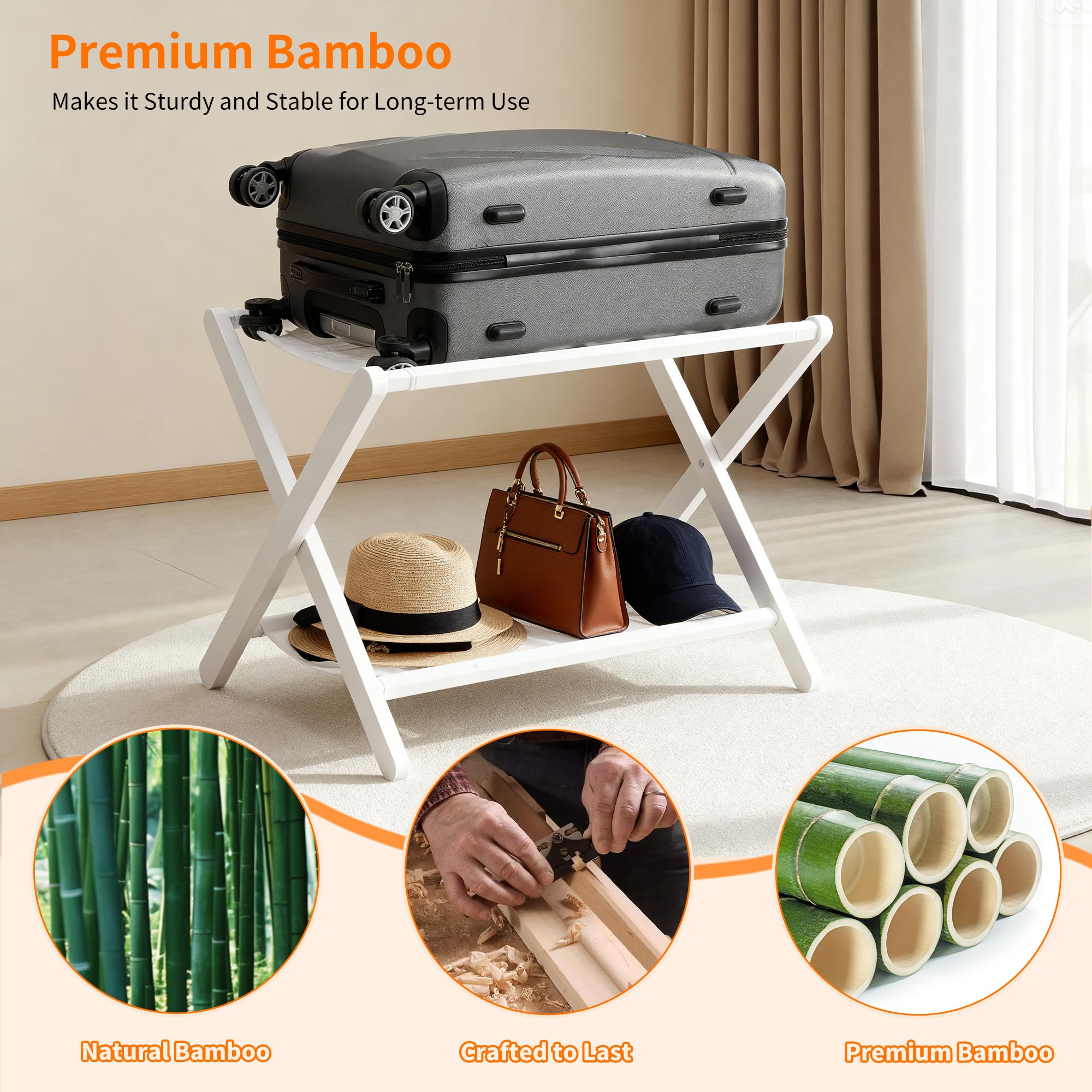 Heybly luggage rack being assembled with clear instructions and included hardware