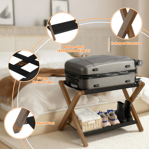 Heybly luggage rack is easy to assemble with included parts and clear directions