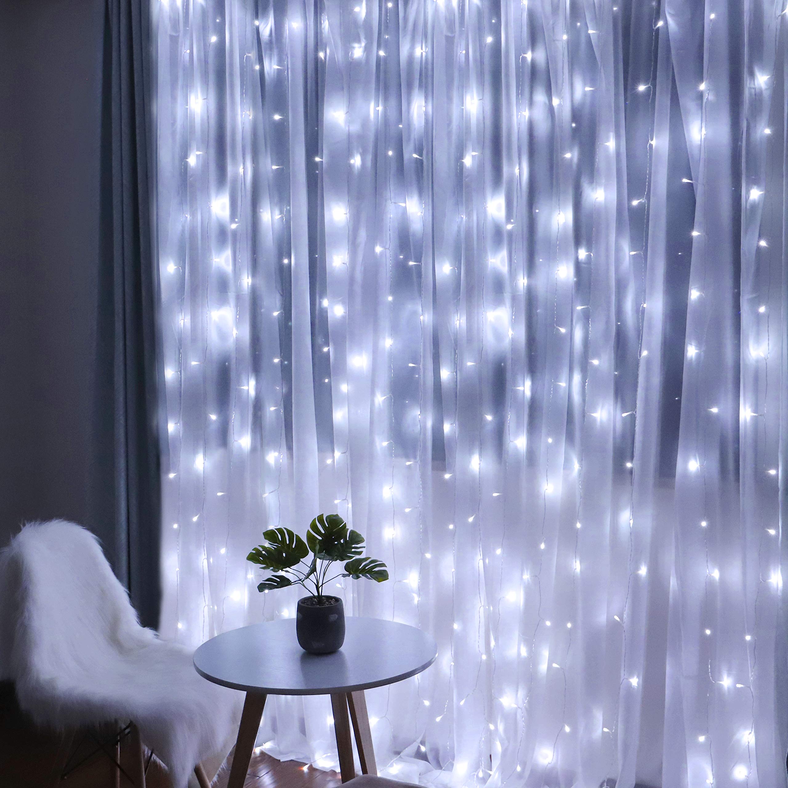 HEYFUNi lighting backdrop for weddings, dorms, and backdrop scenes