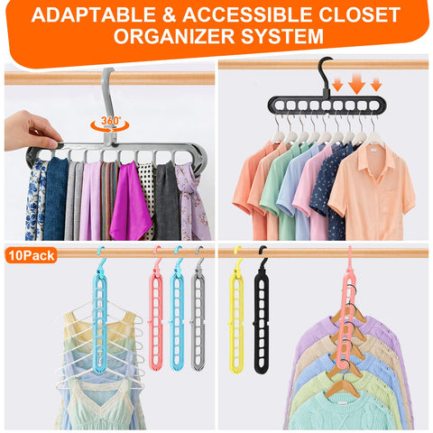 Heyhouse vertical and horizontal hanging options suit different outfits