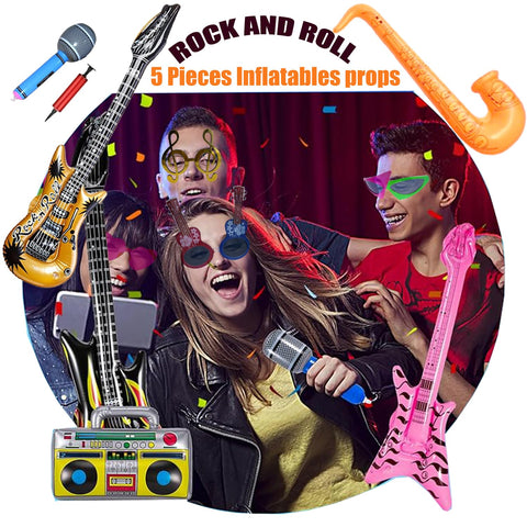 HeyTop inflatable music props boost energy and variety in photos.