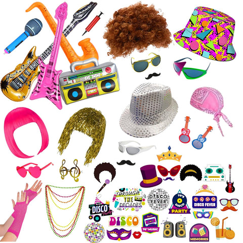 HeyTop party props suit weddings, birthdays, and retro-themed gatherings.