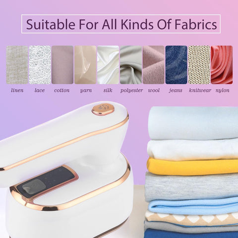 HFLYJPYW continuous steam output helps finish ironing faster.