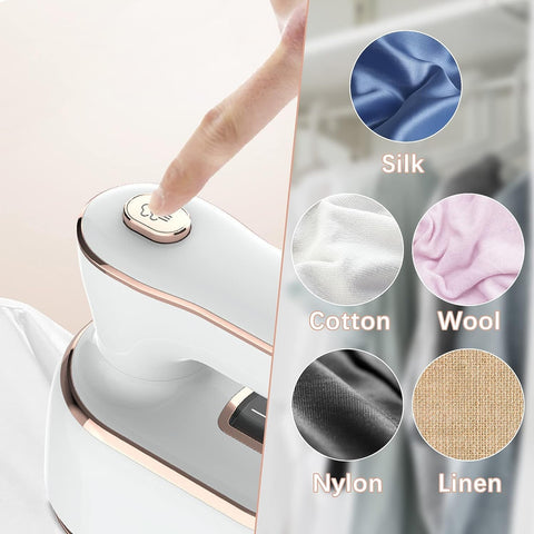 HFLYJPYW smooth ceramic panel glides, protecting fabrics while reducing creases.