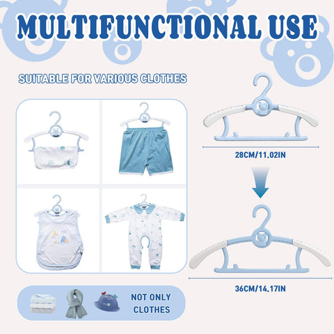 HGYZE baby hangers non-slip shoulders prevent slipping