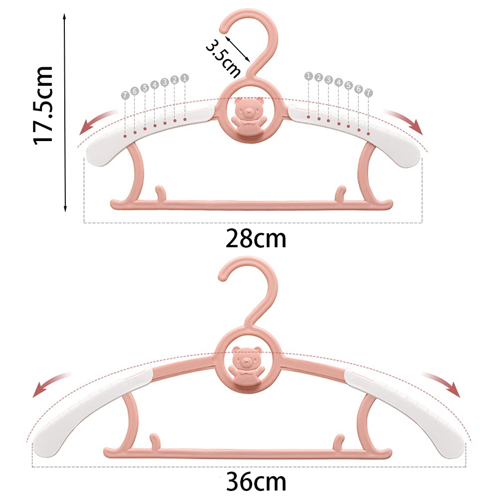 HGYZE Baby Hangers ultra-thin design saves closet space