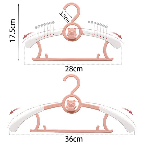 HGYZE Baby Hangers ultra-thin design saves closet space