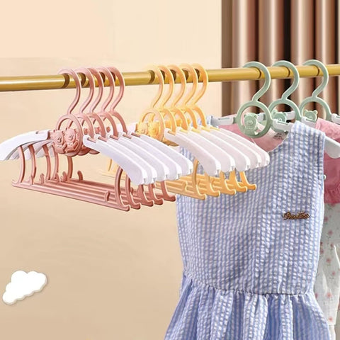 HGYZE Baby Hangers wide shoulder design protects garment shape