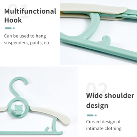 HGYZE hangers hold up to 11 pounds for diverse garments