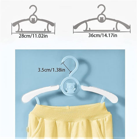 HGYZE Kid Hangers non-slip edge prevents slips and wrinkles