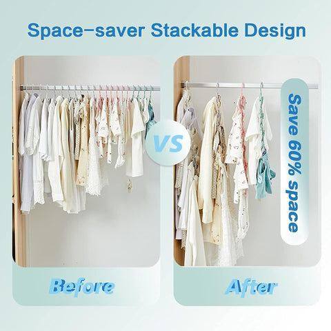 HGYZE Kid Hangers side hooks for pants and accessories