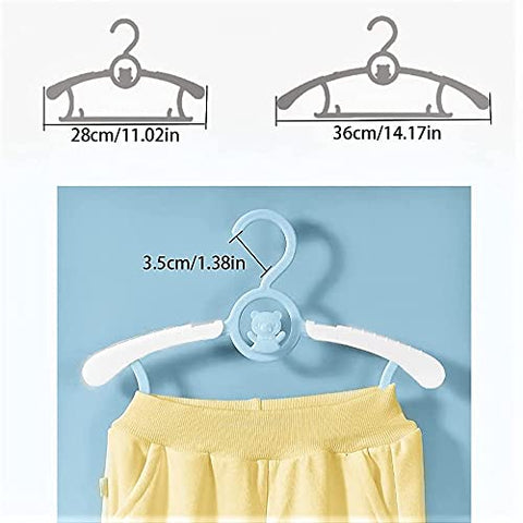 HGYZE non-slip edge keeps garments in place and wrinkle-free.