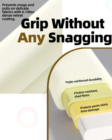 HGYZE non-slip felt hangers prevent slipping on delicate fabrics