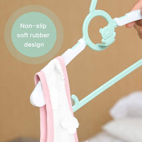 HGYZE wide-shoulder design preserves garment shape