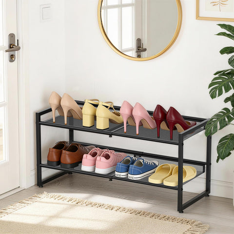 HHOKEM shoe rack used in entryway and closet spaces