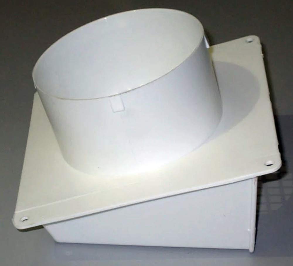 HHT SRV33271 outside air shield vent installation angle demonstrates mounting compatibility for clean fires.