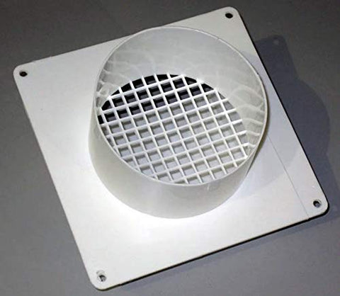 HHT SRV33271 outside air shield vent back mounting plate view highlights a precise fit for efficient burn.
