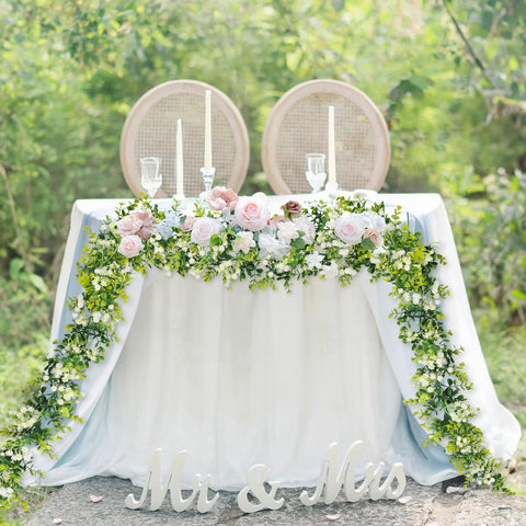 HIAGROW UV-resistant eucalyptus garland offers durable indoor and outdoor use.