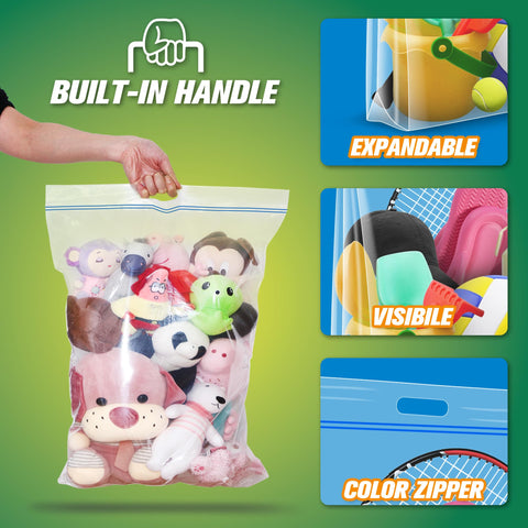 HIBAG 35 by 24 inch bag suitable for clothes and blankets.