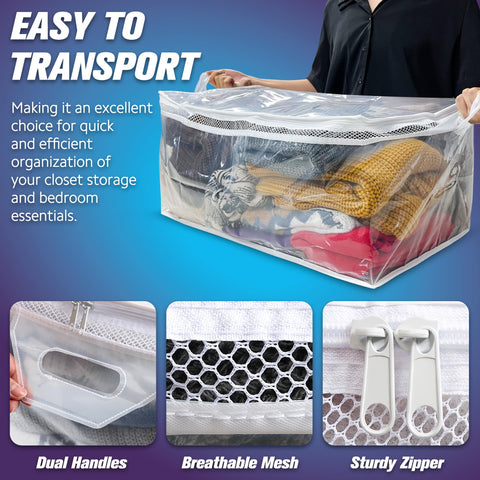 HIBAG capacity holds up to 30 garments for seasonal storage