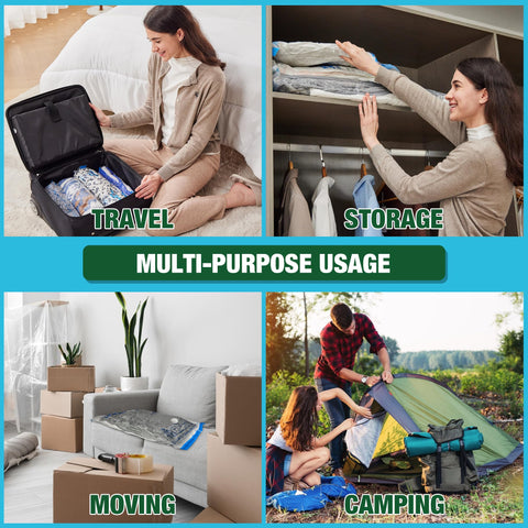 HIBAG stay-on clip ensures secure sealing during the vacuum process.