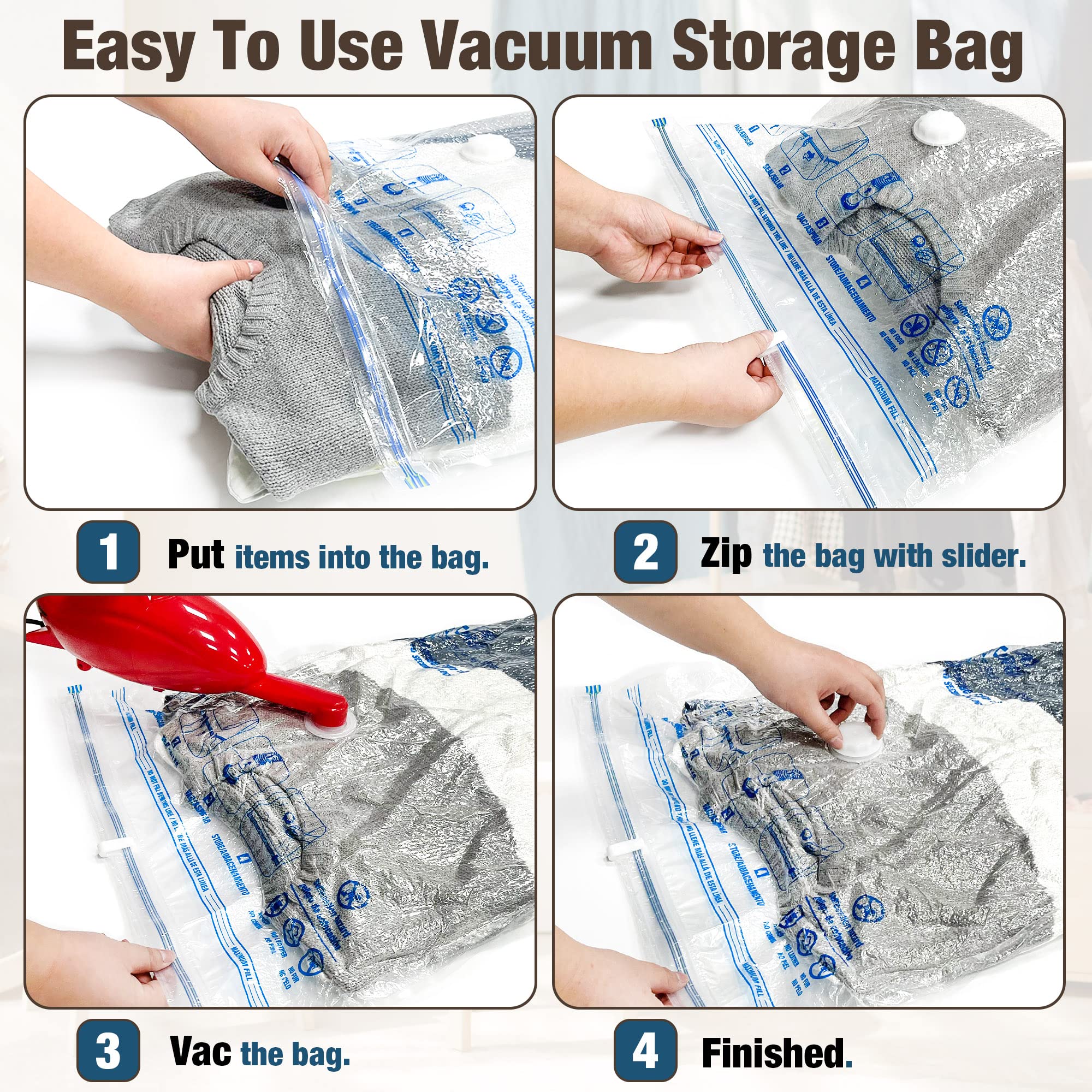 HIBAG durable rip-resistant PA+PE material protects items.