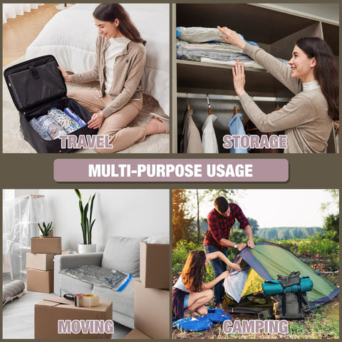 HIBAG PA+PE blend durability guards items from dirt and damage.